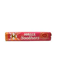 [104996] Halls Soothers Strawberry - 45g
