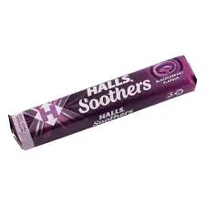 [104997] Halls Soothers Blackcurrant - 45g