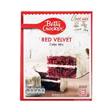[105010] Betty C Red Velvet Cake Mix - 425g