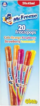 [105038] Calypso Mr Freeze Pops - 20x45ml