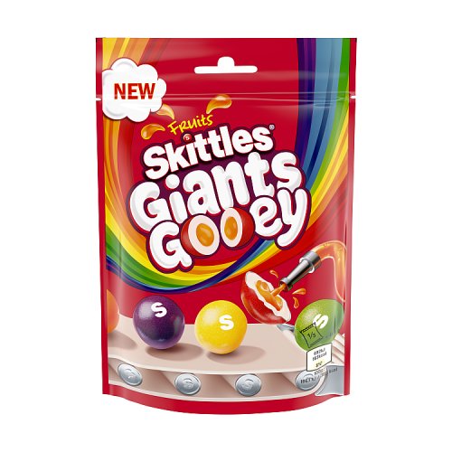 [105042] Skittles Giants Gooey Pouch - 125g