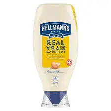 [105051] Hellmanns Real Mayonnaise Squeezy - 750ml