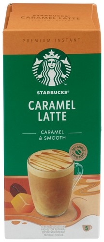 [105078] Starbucks Caramel Latte Sachets - 115g