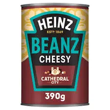 [105088] Heinz Cheesy Beanz - 390g