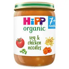 [105108] Hipp Organic Vegetable Noodles & Chicken - 190g
