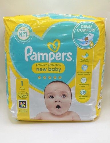 [105125] Pampers Newborn Carry Pack Size 1 - 22pk