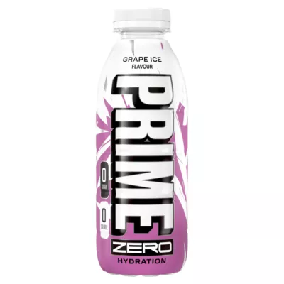 [105168] Prime Zero Hydration Drink Grape Ice - 500ml