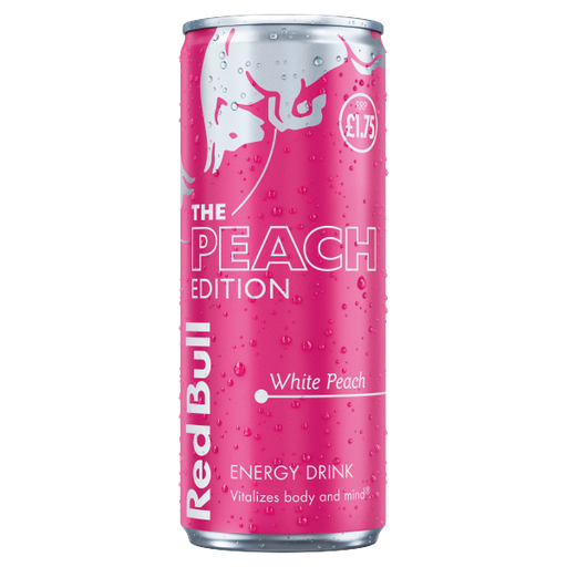[105253] Red Bull Energy White Peach Edition - 250ml