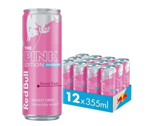 [105254] Red Bull Energy S/Free Pink Edition - 355ml
