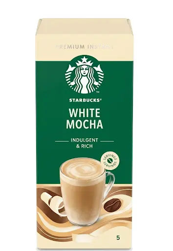 [105272] Starbucks White Mocha Sachets - 5x24g