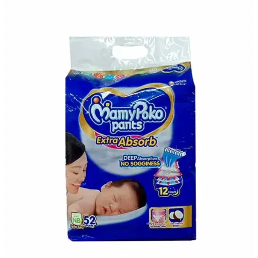 [105481] Mamy Poko Pants NB 52