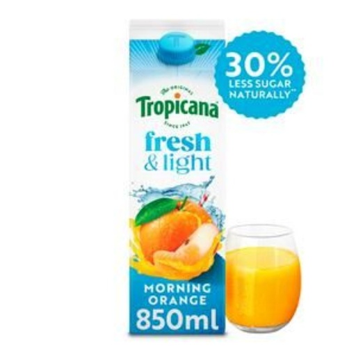 [105499] Tropicana Fresh & Light Orange - 850ml