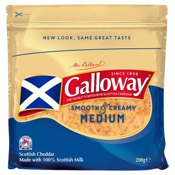 [105509] Galloway Medium Coloured Grated - 200g