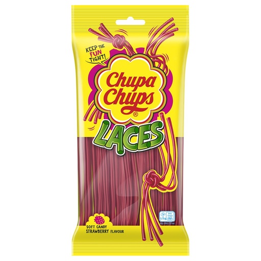 [105540] Chupa Chups Laces Strawberry - 90g
