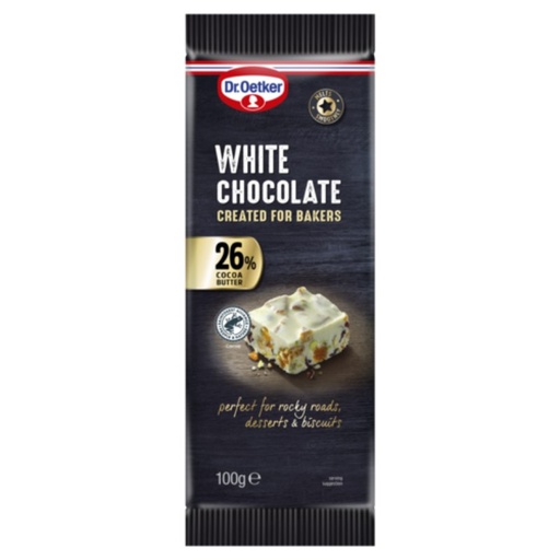 [105554] Dr Oetker White Chocolate - 100g