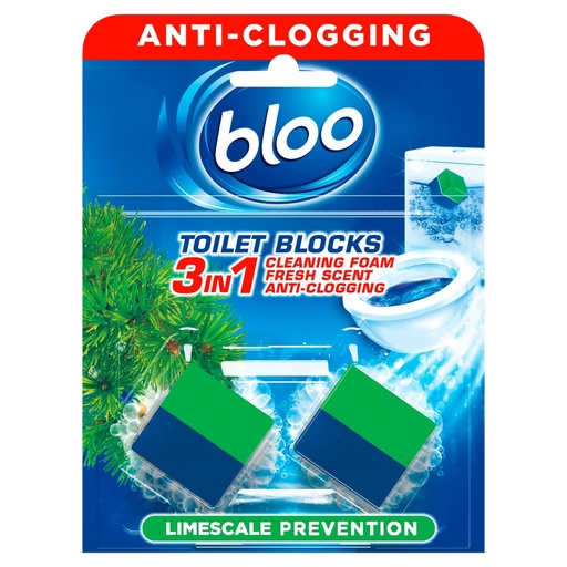 [105569] Bloo Duo Cube In Cistern Limescale Preventer - 2g