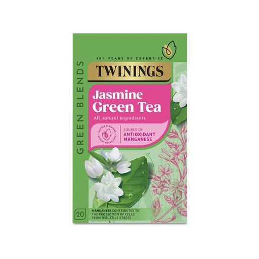 [105582] Twinings Jasmine Green Teabags - 50g
