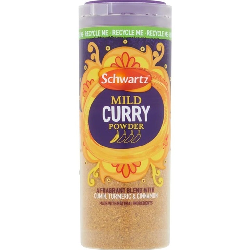 [105609] Schwartz Curry Powder Mild - 85g