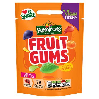 [105684] Rowntrees Fruit Gums Vegan - 150g