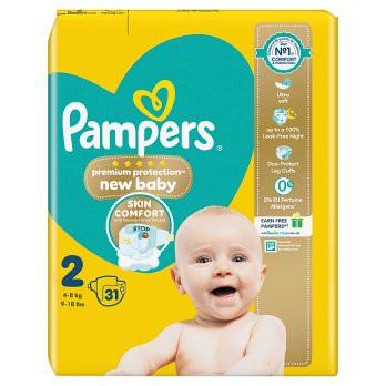 [105706] Pampers Nappies Carry Pack Size 2 - 31s