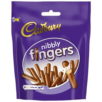[105707] Cadbury Nibbly Fingers - 125g