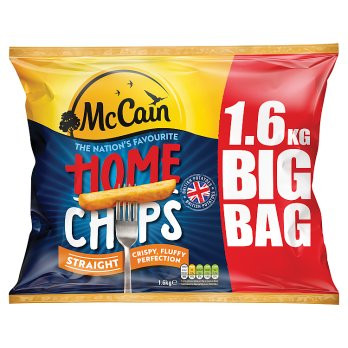 McCain Straight Home Chips - 1.6kg