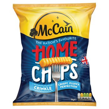 McCain Crinkle Home Chips - 1kg