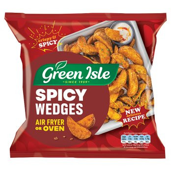 Green Isle Spicy Wedges - 600g